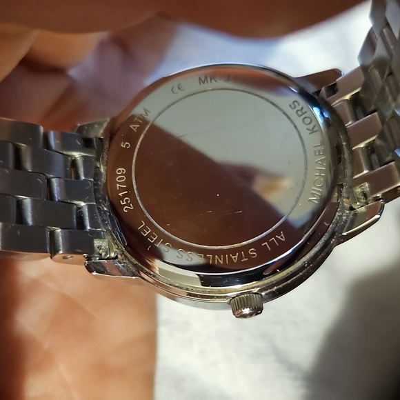 Michael Kors Pave Embellished Analog Watch - Silver-tone - Picture 7 of 11